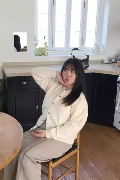 울 스판 엄마 가디건 16,640원 무배