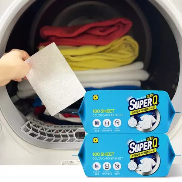 슈퍼딥큐 이염방지시트 100매+100매 6500원