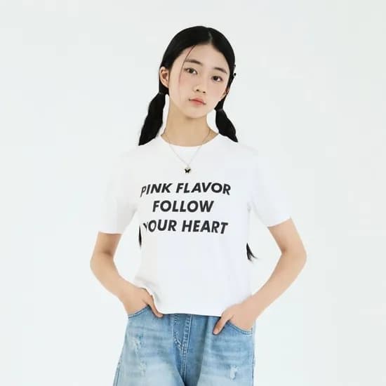 더데이걸 심플 반팔 티셔츠 4,840원 무배