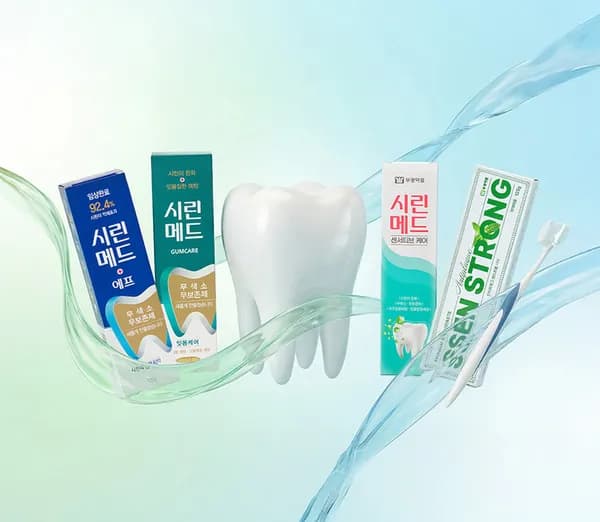 시린메드 에프치약 125g 6개 + 프리미엄 칫솔 1개 증정 29,900원
