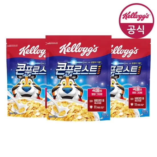 콘푸로스트 300×3개 4763원