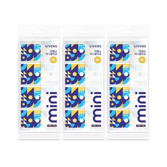 휴대용 미니 물티슈 8매 24팩 6,900원
