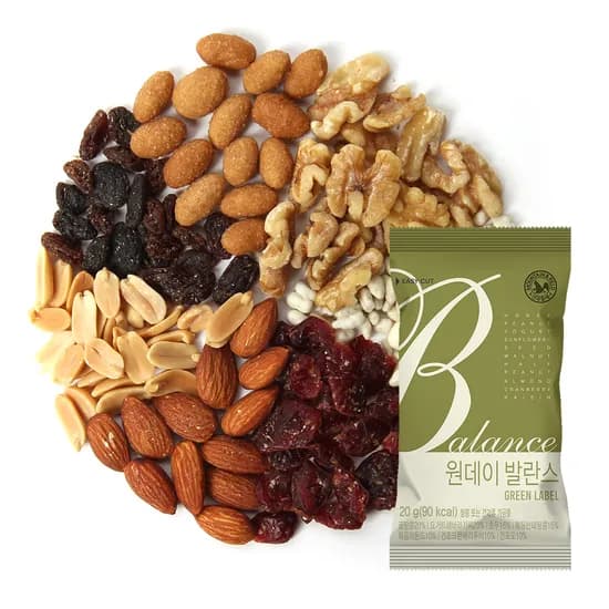 원데이 발란스 그린라벨 20g 30봉 12360원