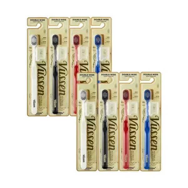 뷰센 더블와이드 칫솔 4입 2세트(총8개) 15,600원
