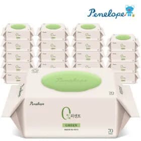 페넬로페 0퍼센트 그린 물티슈 70매 20개 20,990원