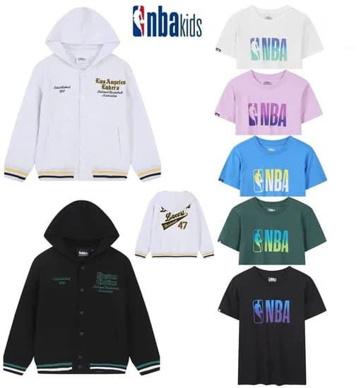 NBA키즈 후드 집업 바시티/티셔츠 균일가 25,430원 무배