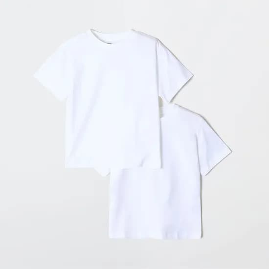 스파오 키즈 코튼 레귤러핏 반팔티 2PACK 12,240원