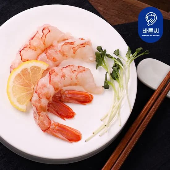 바른씨 냉장 홍새우회 120g 소스증정 11900원 무배