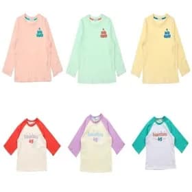 베네통키즈 그래픽 라운드 티셔츠 유클 11,960원 2장 무배