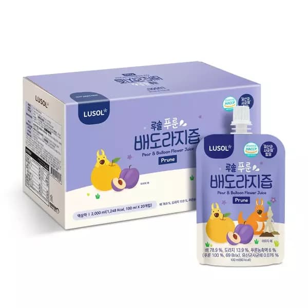 푸룬 배도라지즙 100포 55700원 무배