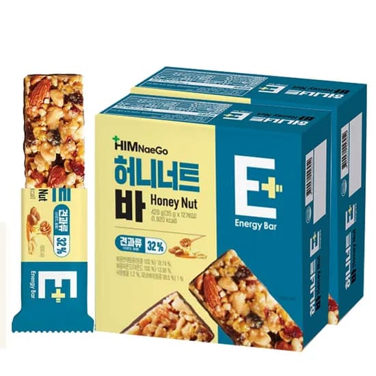힘내고 허니너트바 25g 36개입 11,900원