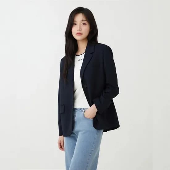 플라스틱아일랜드 투버튼 테일러드 싱글 자켓 62,250원 무배