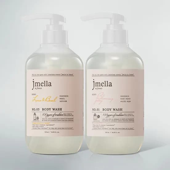 제이멜라 인 프랑스 1L+  라임 앤 바질  1L 바디워시 2개 12,900원
