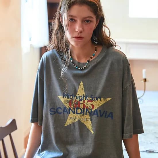 꼼파뇨 미드나잇선 피그먼트 반팔티 18,900원