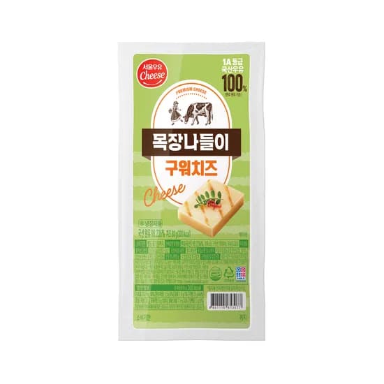 서울우유 목장나들이 구워치즈 80g x 8개 임박 13,900원