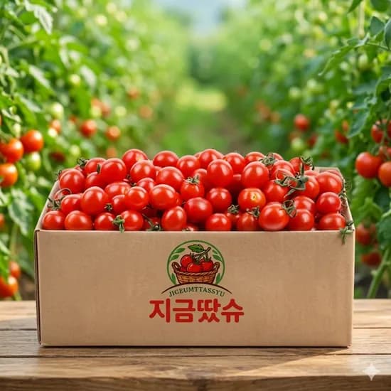 지금땄슈 당일수확 대추 방울토마토 2kg 소과 8,900원