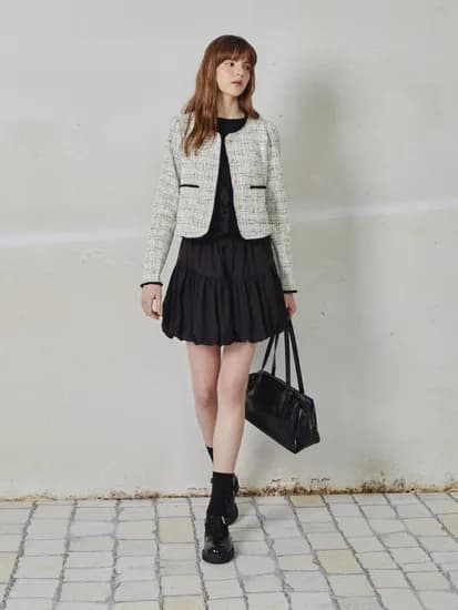 더틸버리 트위드 자켓