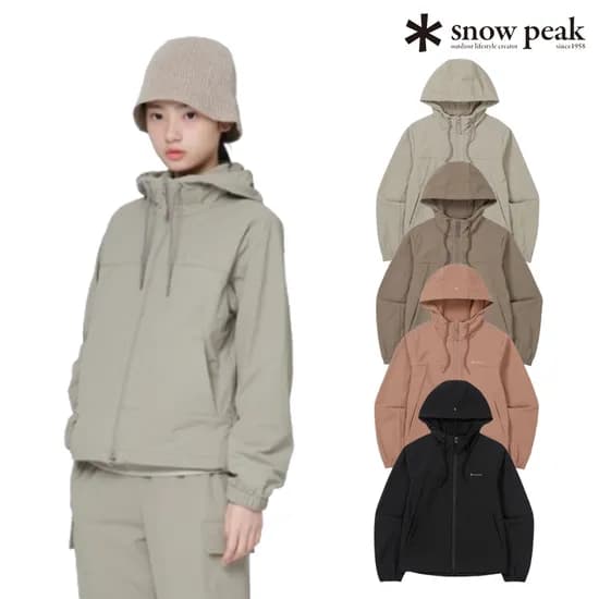 스노우피크 여성 라고 후드 자켓 109,880원(카카오/KB)