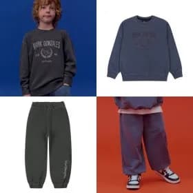 마크곤잘레스키즈 마크 피그먼트 맨투맨 / 조거팬츠 40,140원 무배