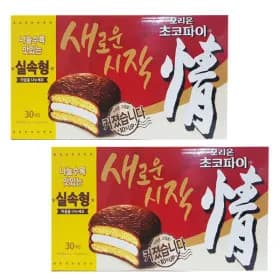 오리온 초코파이 30개입 x2개(총60개) 16,650원