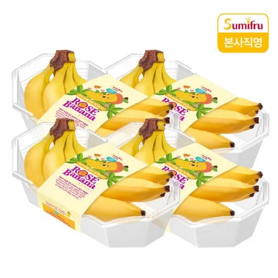 스미후루 로즈 바나나 4송이 12,060원