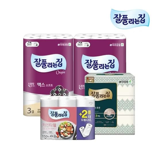 잘풀리는집 맥스 소프트 화장지 30m 30롤 2팩 26530원