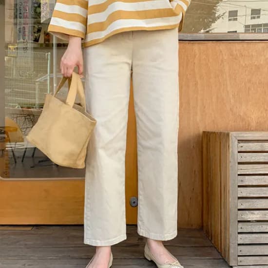 에브리 9부 면팬츠 3컬러