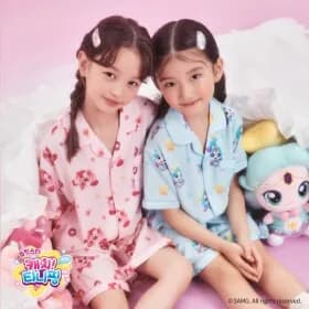 스파오키즈 캐치 티니핑 반팔 파자마 18,900원 2장무배
