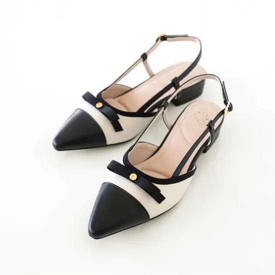 피치 리본 플랫 슬링백  35,240!원