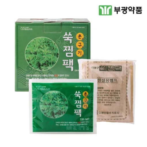 부광약품 온구기 쑥찜팩 온찜질팩 15개입 1박스 20,900원