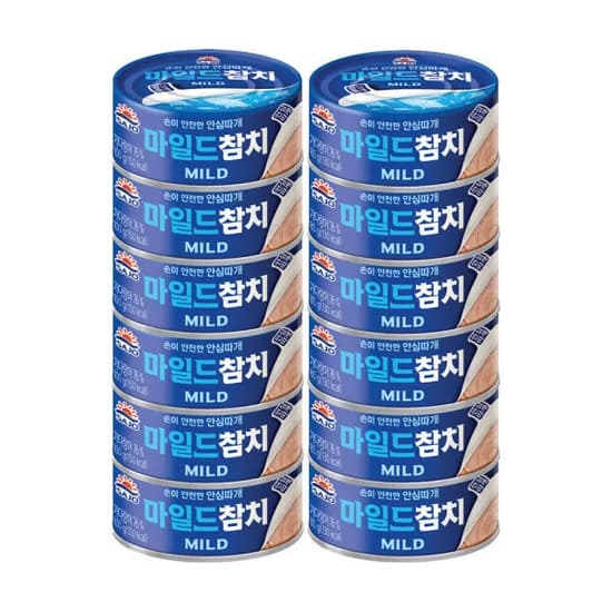 옥션 사조마일드 참치 12개 15490원