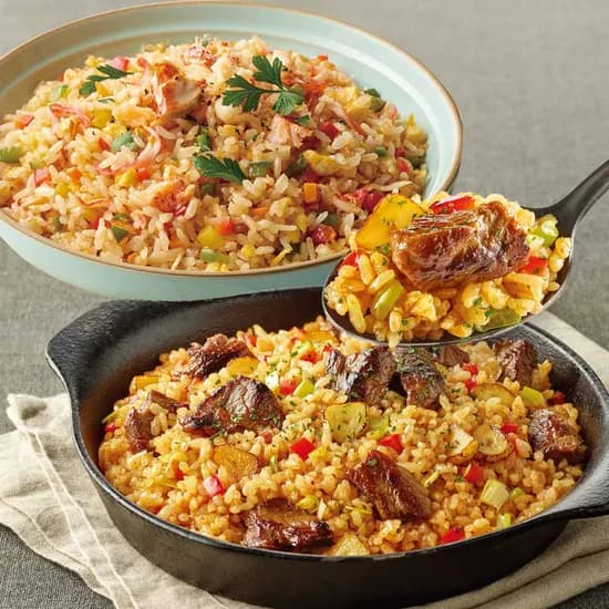 애슐리 홈스토랑 갈릭스테이크 볶음밥 4인분+랍스터 볶음밥 4인분 외 다양 16,990원