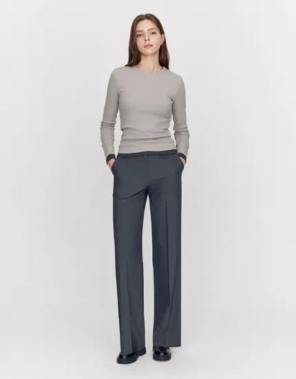 스트레이트 슬랙스