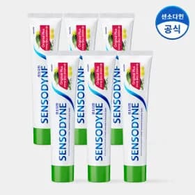 센소다인 오리지날 플러스 민감성 치약 100g 6개 19,040원