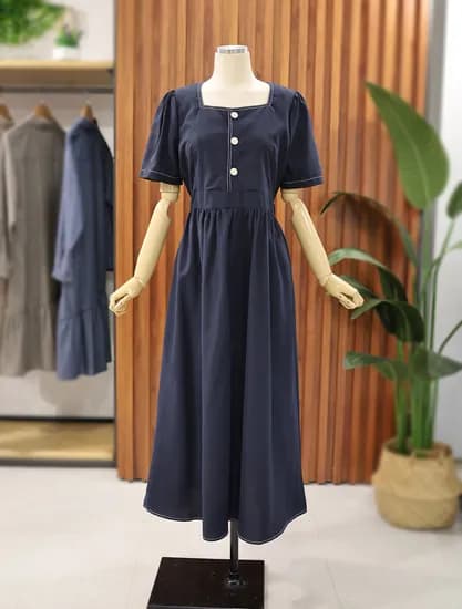 단추 스티치 원피스 24,760원