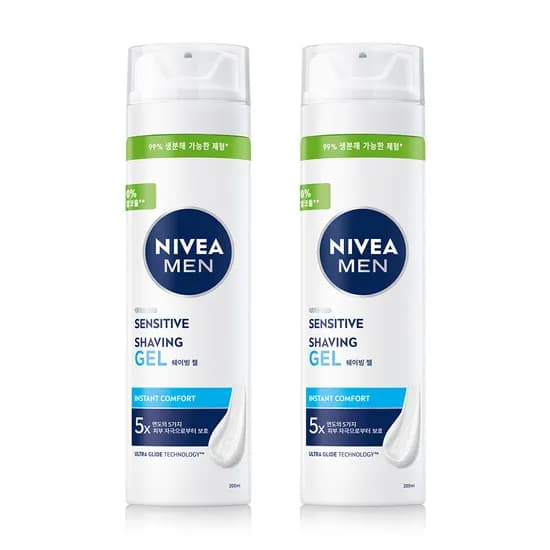 니베아 맨 센서티브 쉐이빙 젤 200ml 2개 8,900원(무료)