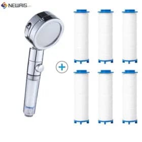 녹물제거 샤워필터 샤워기헤드+필터6개 8,390원 무배