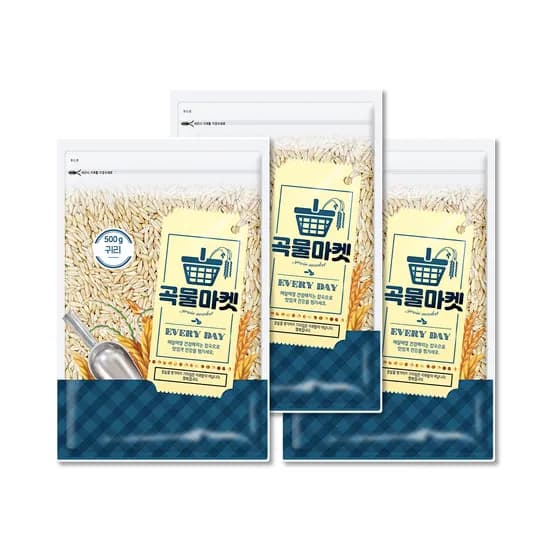 더프레시몰 곡물마켓 귀리 500g, 3개 5,900원 무배