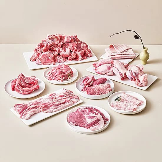 나주한돈 구이세트 300g 삼겹 목살 가브리살 골라담기