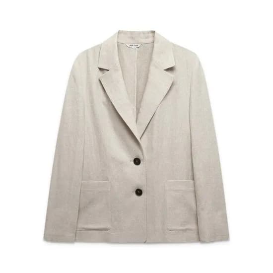 나이스클랍 아웃포켓 린넨 싱글자켓 66