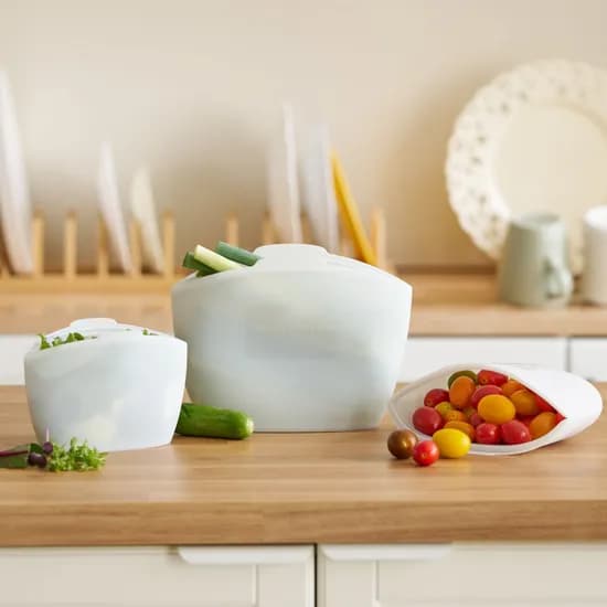 만개잡화점 스탠딩 실리콘 지퍼백 3P세트 9,900원