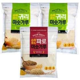 슈퍼푸드 귀리 미숫가루 1kgx2+파로 미숫가루 1kg 유클가 11,730원