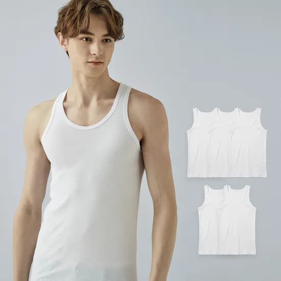 BYC 면100% 데오니아 민소매런닝 5개 15,600원 무배