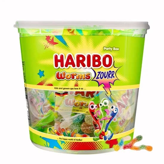 하리보 웜즈 사우어 지렁이 젤리 960g x 2개 16,640원