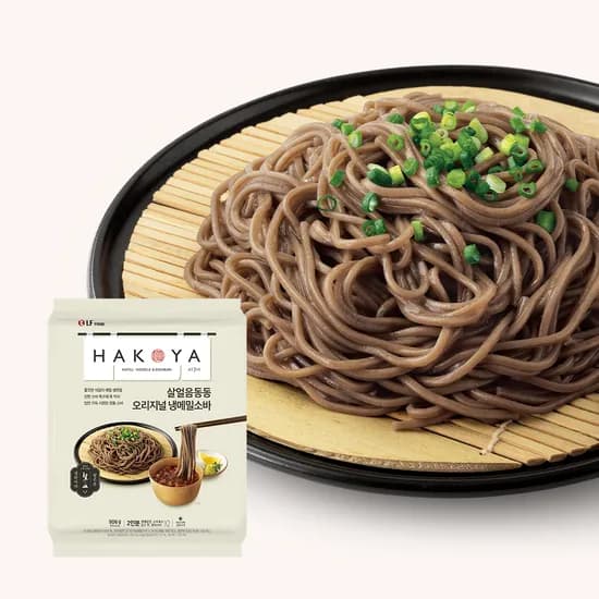 엘에프푸드 브랜드스토어 하코야 냉메밀소바 1+1팩 9810원 무배