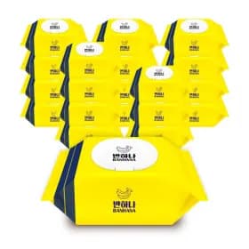 반하나 55gsm 옐로우는 물티슈 100매 20팩 17,520원 / 무배