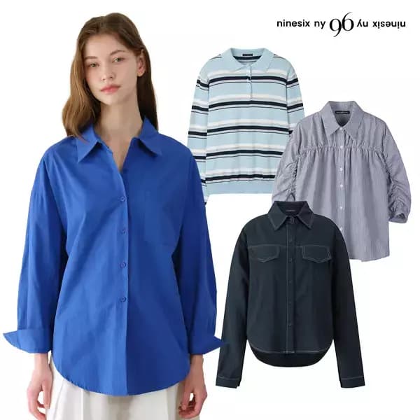 나인식스뉴욕 페플럼 슬리브리스 가디건세트 24,900원