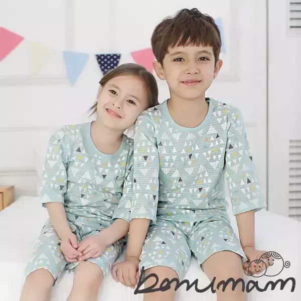 보누맘 세모세모 7부 쟈가드 상하세트 3600원 유배