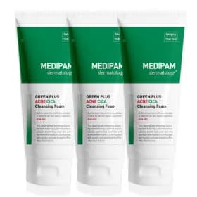 메디팜 아크네 진정 시카 클렌징폼 220ml 3개