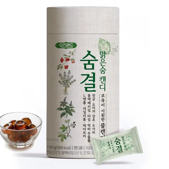 숨결 맑은숨캔디 150g(약40개) 11,900원